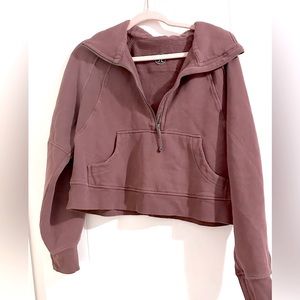 Lululemon Scuba Half-Zip Sweatshirt, Size 2